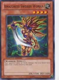 Amazoness Swords Woman [GLD3-EN006] Common | Galaxy Games LLC