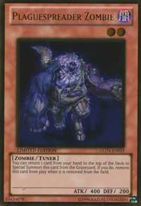 Plaguespreader Zombie [GLD3-EN019] Gold Rare | Galaxy Games LLC