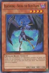 Blackwing - Shura the Blue Flame [GLD3-EN025] Common | Galaxy Games LLC