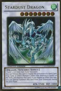 Stardust Dragon [GLD3-EN037] Gold Rare | Galaxy Games LLC