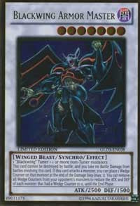 Blackwing Armor Master [GLD3-EN038] Gold Rare | Galaxy Games LLC