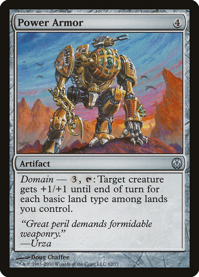 Power Armor [Duel Decks: Phyrexia vs. the Coalition] | Galaxy Games LLC