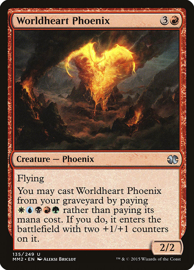 Worldheart Phoenix [Modern Masters 2015] | Galaxy Games LLC