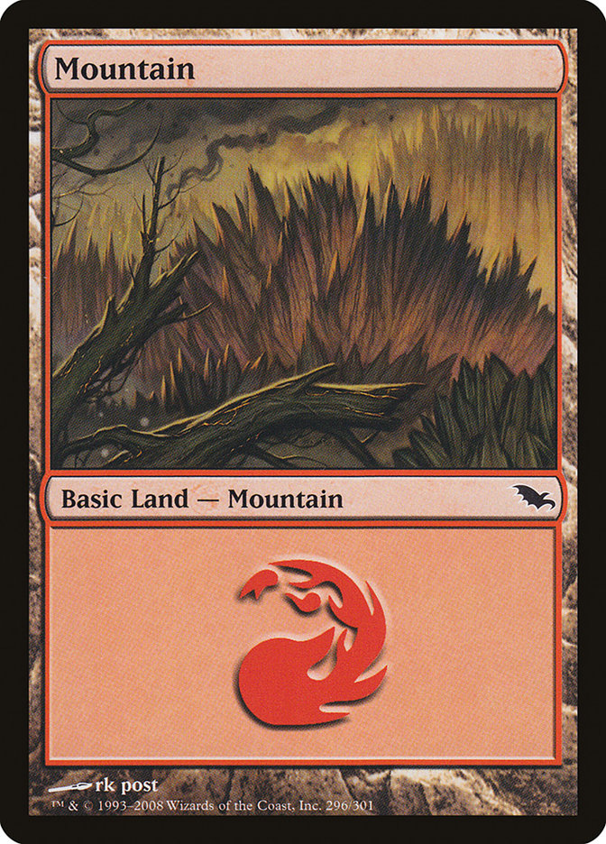 Mountain (296) [Shadowmoor] | Galaxy Games LLC