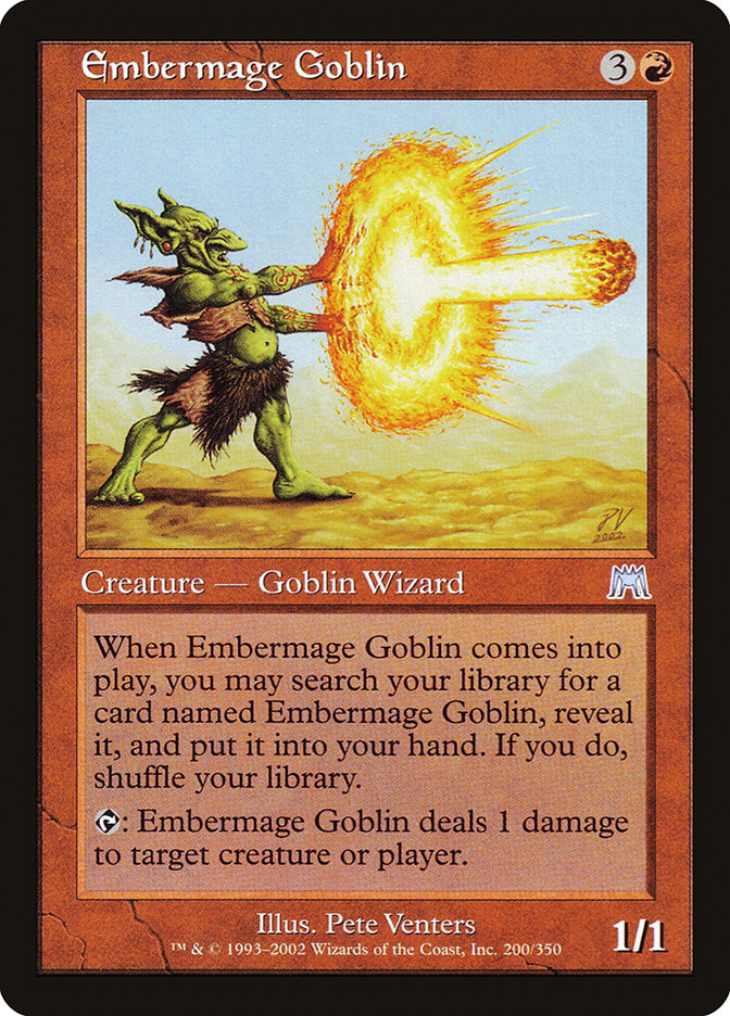 Embermage Goblin [Onslaught] | Galaxy Games LLC