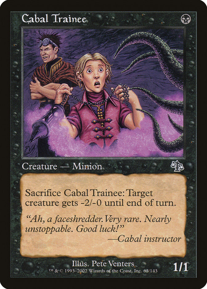 Cabal Trainee [Judgment] | Galaxy Games LLC