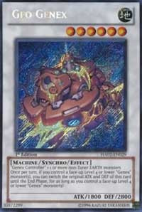 Geo Genex [HA02-EN029] Secret Rare | Galaxy Games LLC