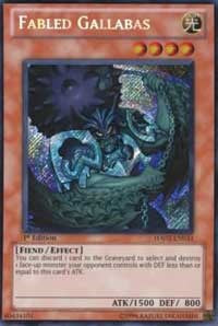 Fabled Gallabas [HA02-EN033] Secret Rare | Galaxy Games LLC