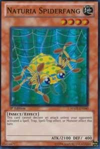 Naturia Spiderfang [HA02-EN040] Super Rare | Galaxy Games LLC