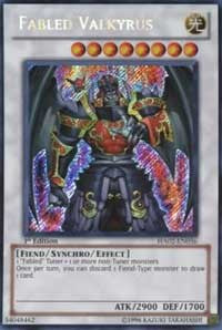 Fabled Valkyrus [HA02-EN056] Secret Rare | Galaxy Games LLC