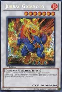 Jurrac Giganoto [HA02-EN057] Secret Rare | Galaxy Games LLC