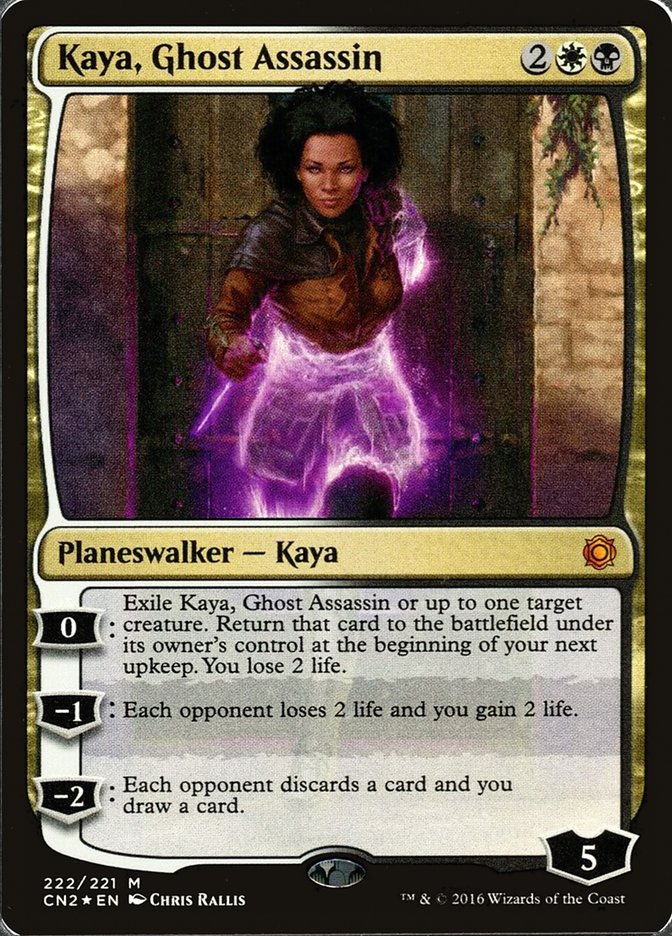 Kaya, Ghost Assassin (222/221) [Conspiracy: Take the Crown] | Galaxy Games LLC