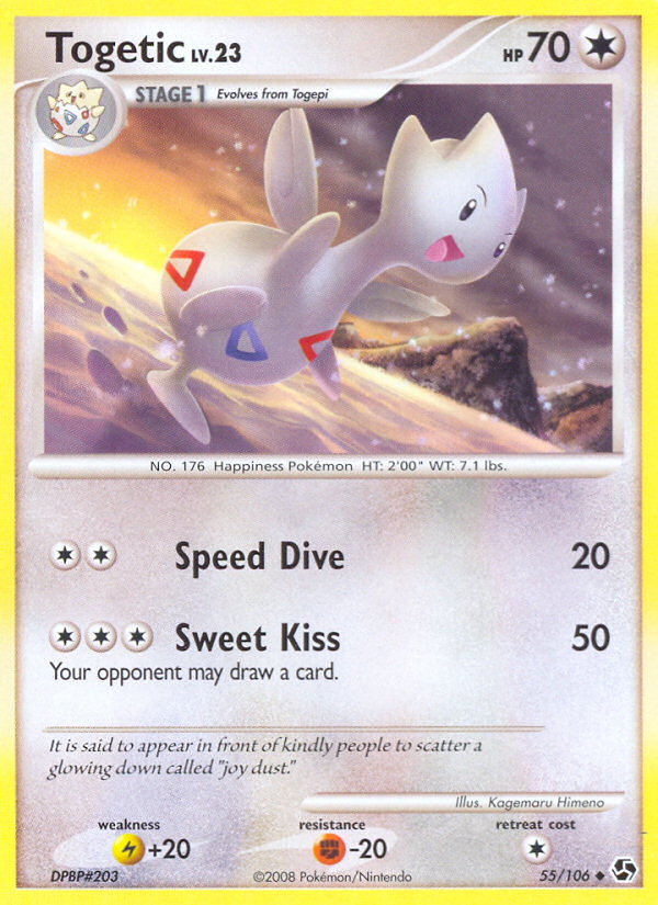 Togetic (55/106) [Diamond & Pearl: Great Encounters] | Galaxy Games LLC