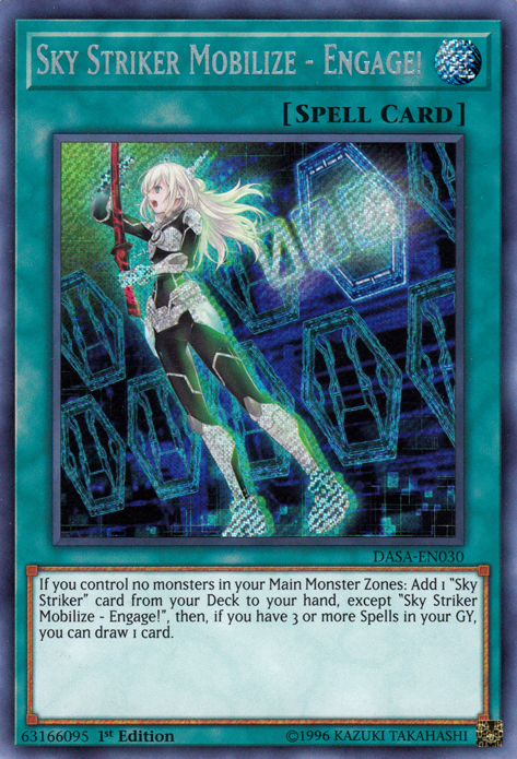 Sky Striker Mobilize - Engage! [DASA-EN030] Secret Rare | Galaxy Games LLC