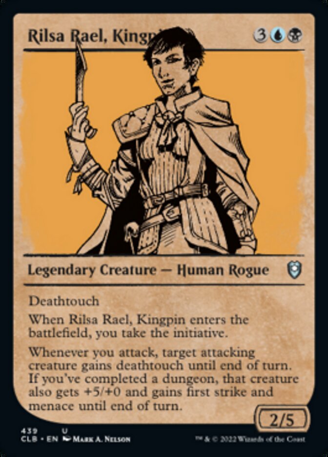 Rilsa Rael, Kingpin (Showcase) [Commander Legends: Battle for Baldur's Gate] | Galaxy Games LLC