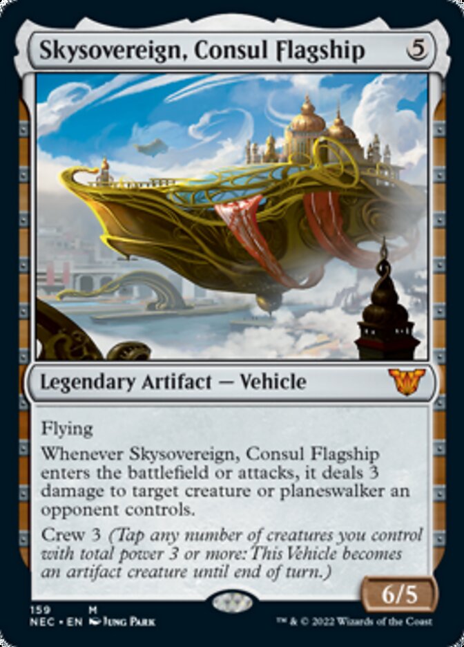 Skysovereign, Consul Flagship [Kamigawa: Neon Dynasty Commander] | Galaxy Games LLC