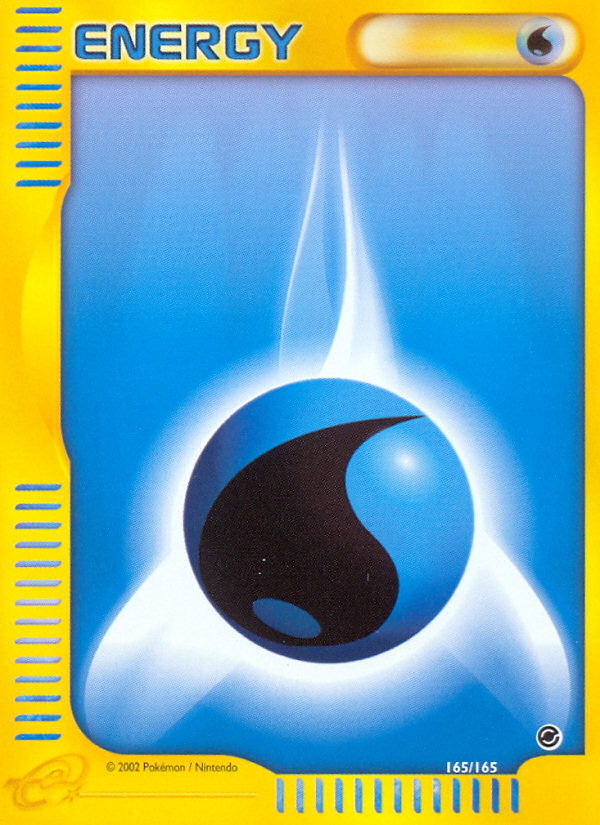 Water Energy (165/165) [Expedition: Base Set] | Galaxy Games LLC