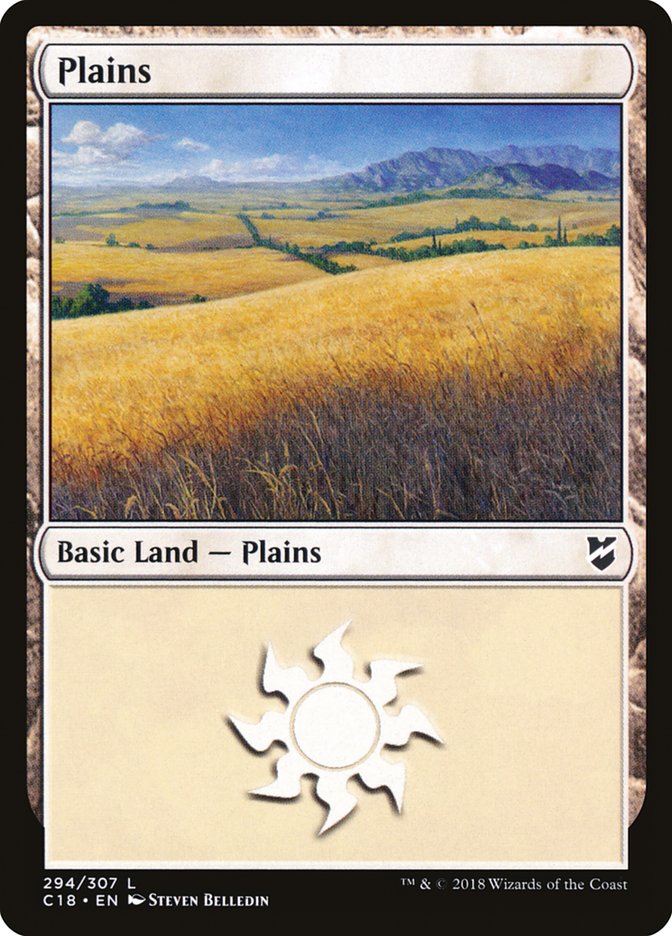 Plains (294) [Commander 2018] | Galaxy Games LLC