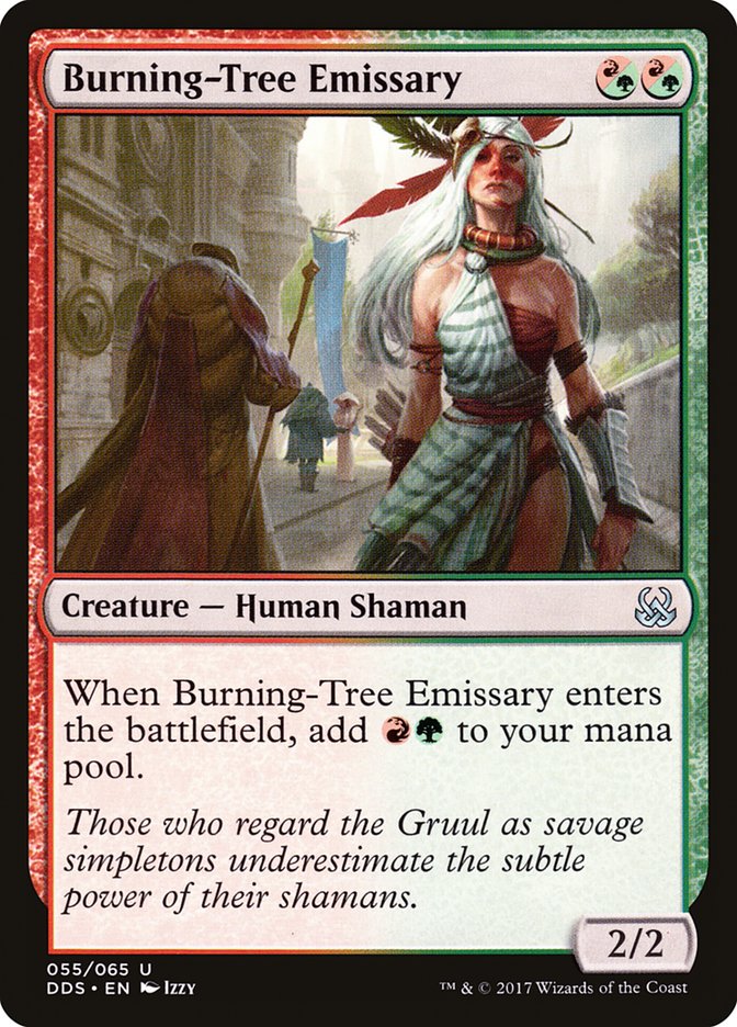 Burning-Tree Emissary [Duel Decks: Mind vs. Might] | Galaxy Games LLC