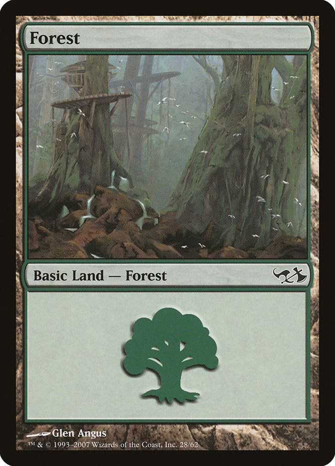 Forest (28) [Duel Decks: Elves vs. Goblins] | Galaxy Games LLC