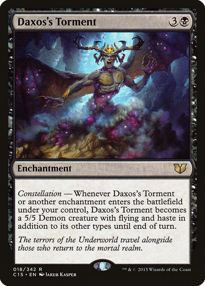 Daxos's Torment [Commander 2015] | Galaxy Games LLC