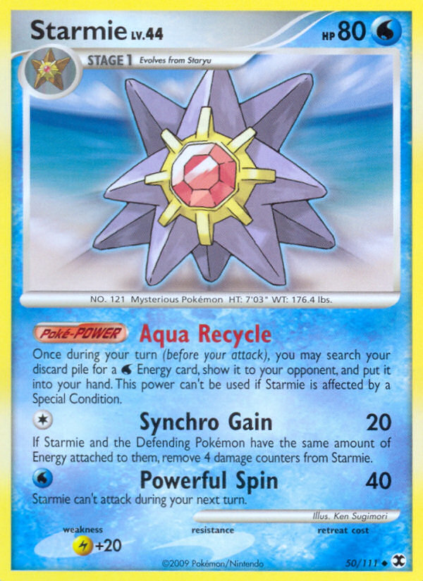 Starmie (50/111) [Platinum: Rising Rivals] | Galaxy Games LLC