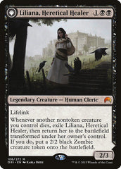 Liliana, Heretical Healer // Liliana, Defiant Necromancer [Magic Origins] | Galaxy Games LLC