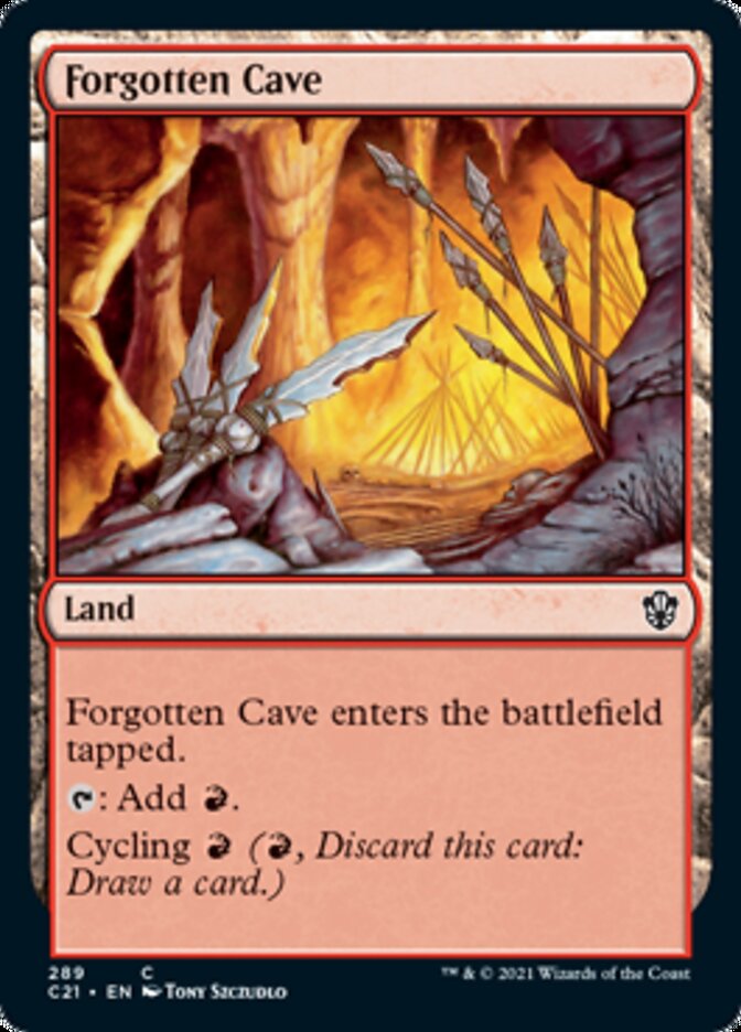 Forgotten Cave [Commander 2021] | Galaxy Games LLC