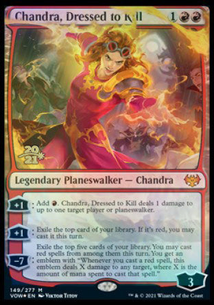 Chandra, Dressed to Kill [Innistrad: Crimson Vow Prerelease Promos] | Galaxy Games LLC