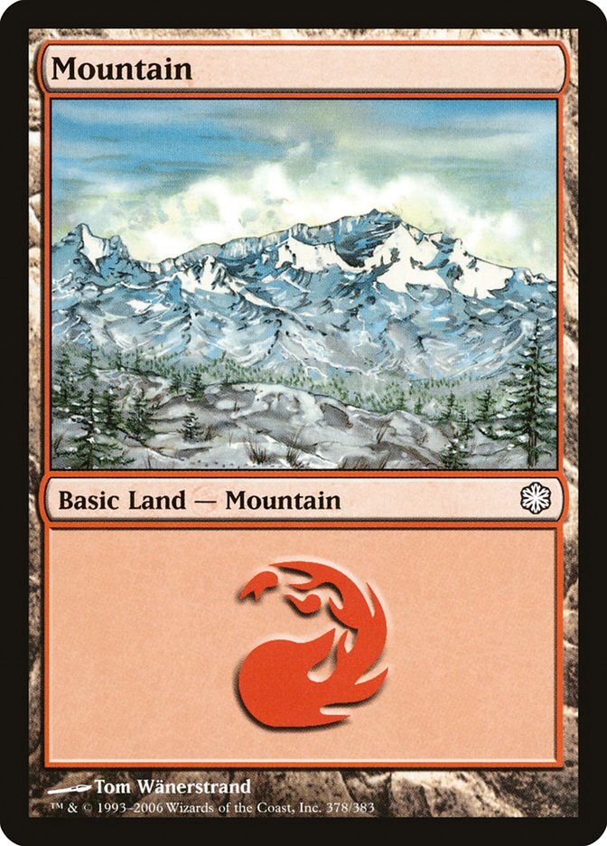 Mountain (378) [Coldsnap Theme Decks] | Galaxy Games LLC
