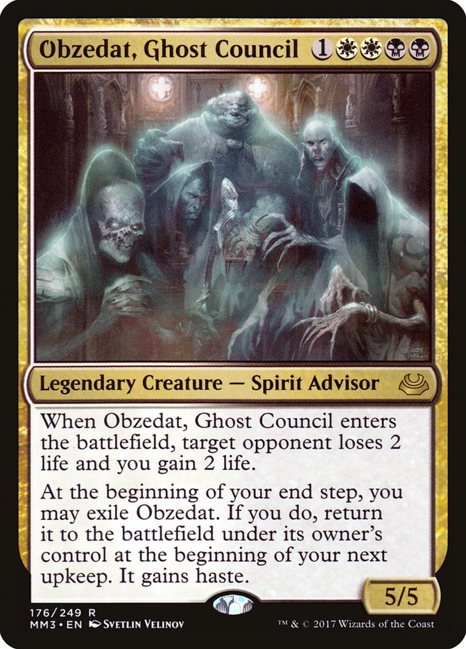 Obzedat, Ghost Council [Modern Masters 2017] | Galaxy Games LLC