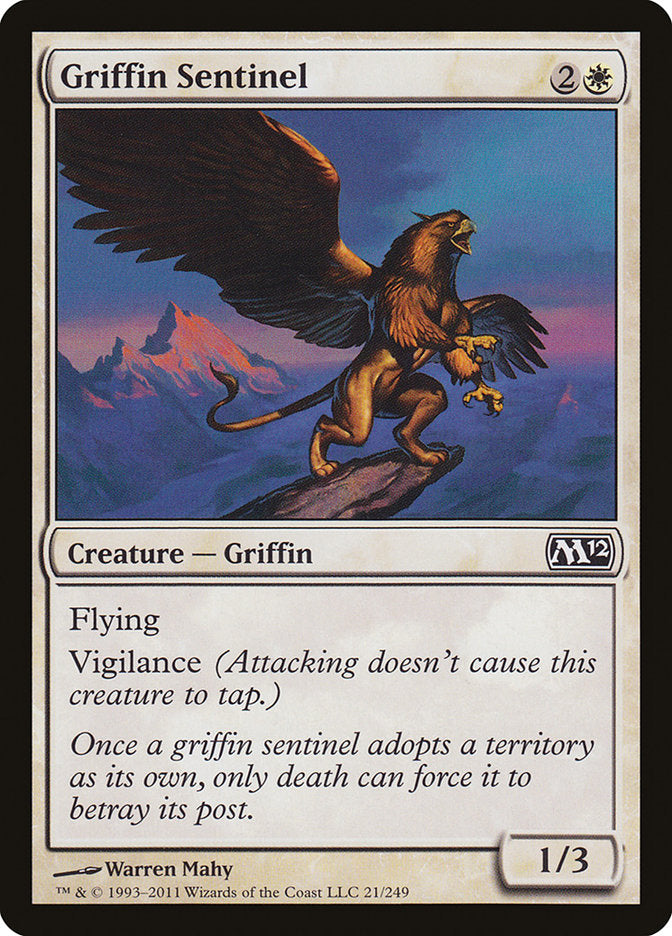 Griffin Sentinel [Magic 2012] | Galaxy Games LLC