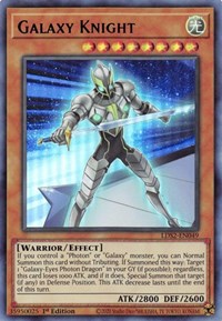 Galaxy Knight (Blue) [LDS2-EN049] Ultra Rare | Galaxy Games LLC