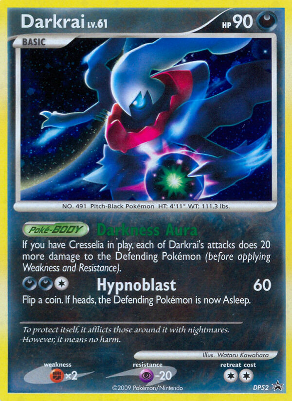 Darkrai LV.61 (DP52) [Diamond & Pearl: Black Star Promos] | Galaxy Games LLC