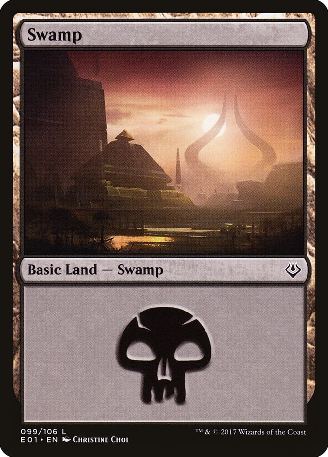 Swamp (99) [Archenemy: Nicol Bolas] | Galaxy Games LLC