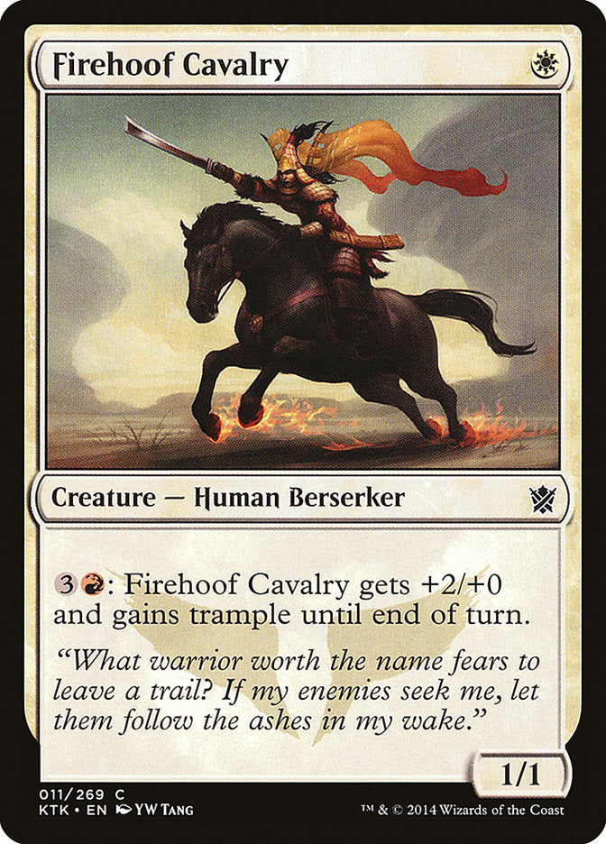 Firehoof Cavalry [Khans of Tarkir] | Galaxy Games LLC