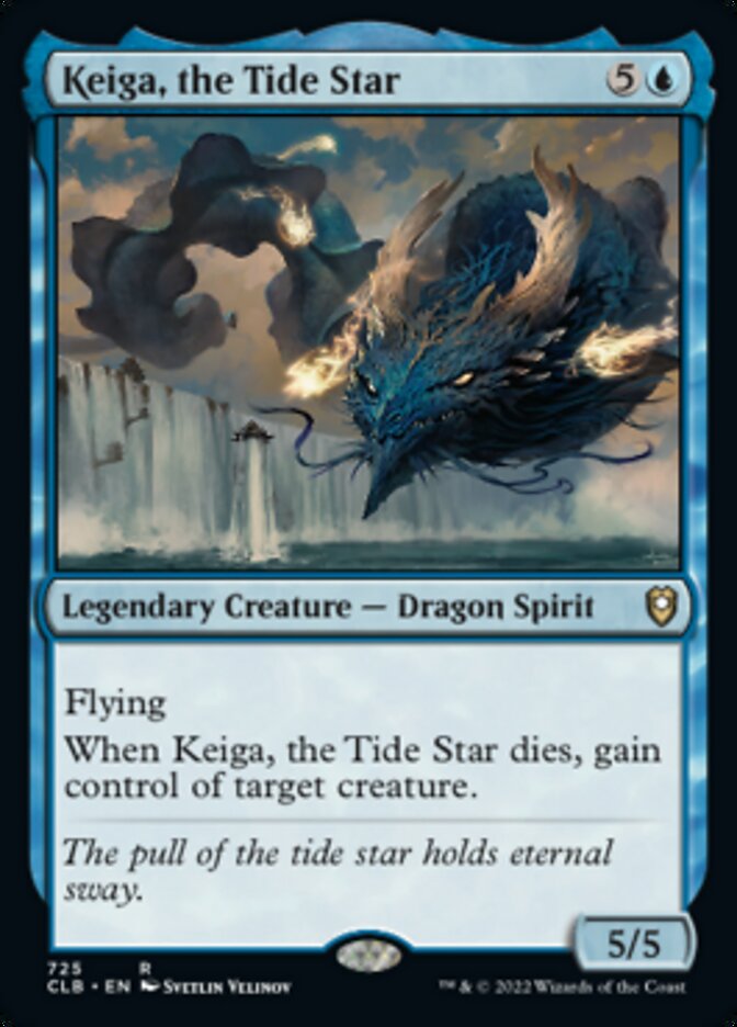 Keiga, the Tide Star [Commander Legends: Battle for Baldur's Gate] | Galaxy Games LLC