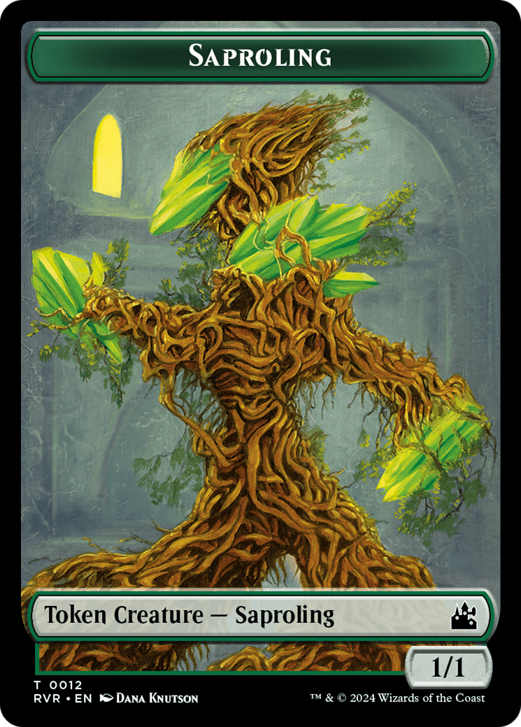 Saproling Token [Ravnica Remastered Tokens] | Galaxy Games LLC