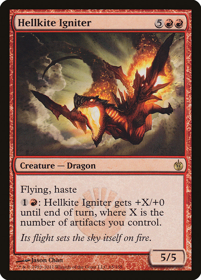 Hellkite Igniter [Mirrodin Besieged] | Galaxy Games LLC