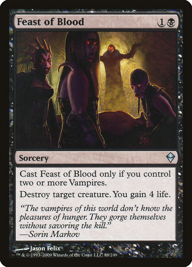 Feast of Blood [Zendikar] | Galaxy Games LLC