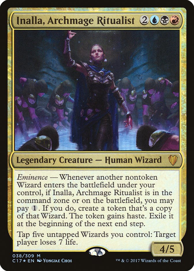 Inalla, Archmage Ritualist [Commander 2017] | Galaxy Games LLC