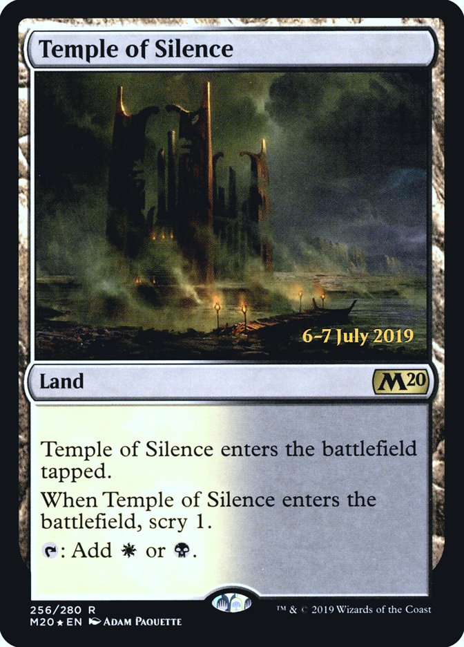 Temple of Silence [Core Set 2020 Prerelease Promos] | Galaxy Games LLC