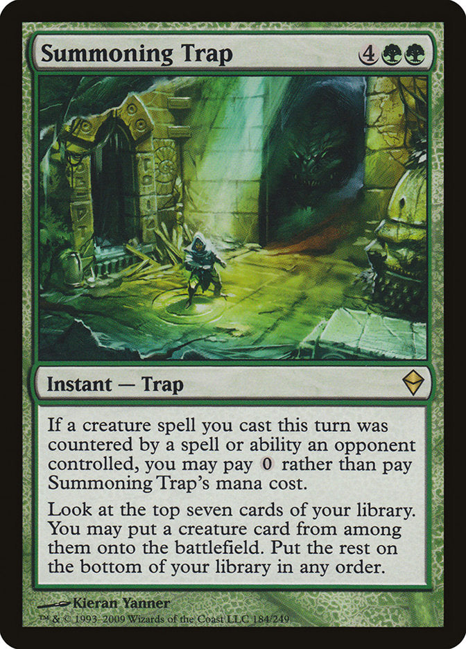 Summoning Trap [Zendikar] | Galaxy Games LLC