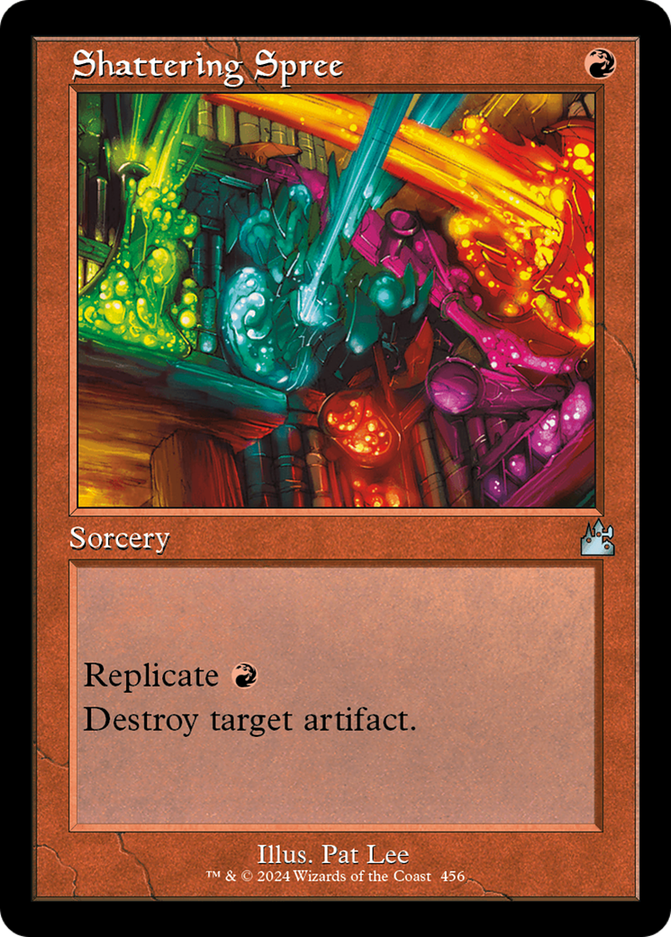 Shattering Spree (Retro Frame) [Ravnica Remastered] | Galaxy Games LLC