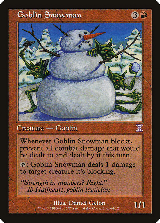 Goblin Snowman [Time Spiral Timeshifted] | Galaxy Games LLC