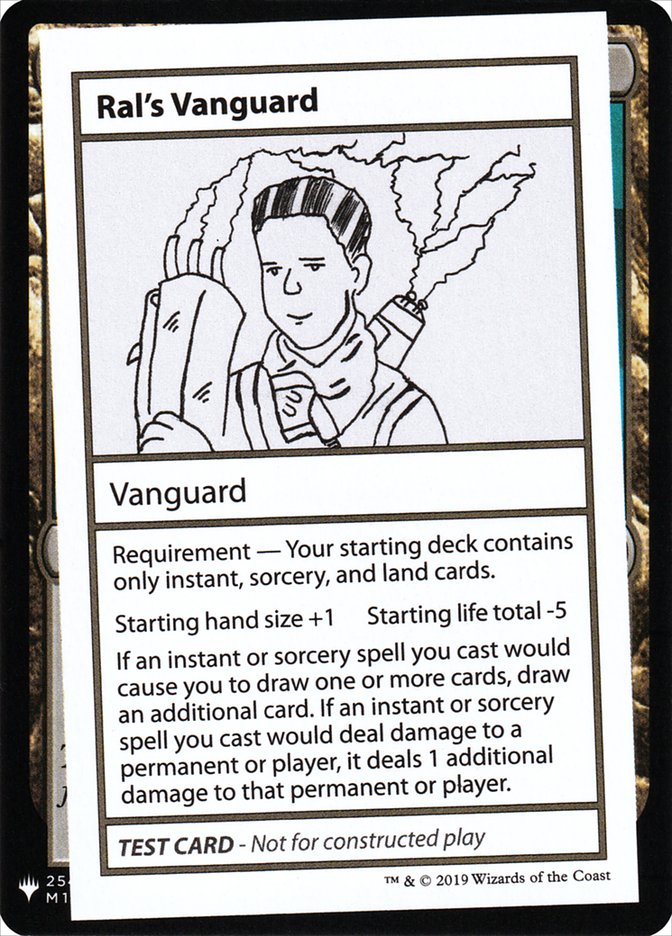 Ral's Vanguard [Mystery Booster Playtest Cards] | Galaxy Games LLC