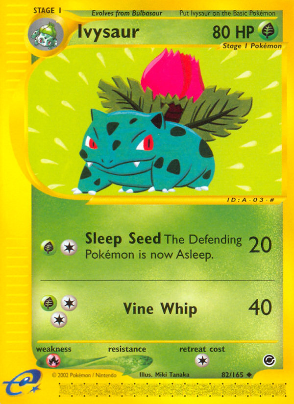 Ivysaur (82/165) [Expedition: Base Set] | Galaxy Games LLC