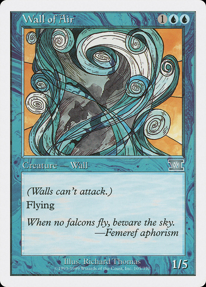 Wall of Air [Classic Sixth Edition] | Galaxy Games LLC