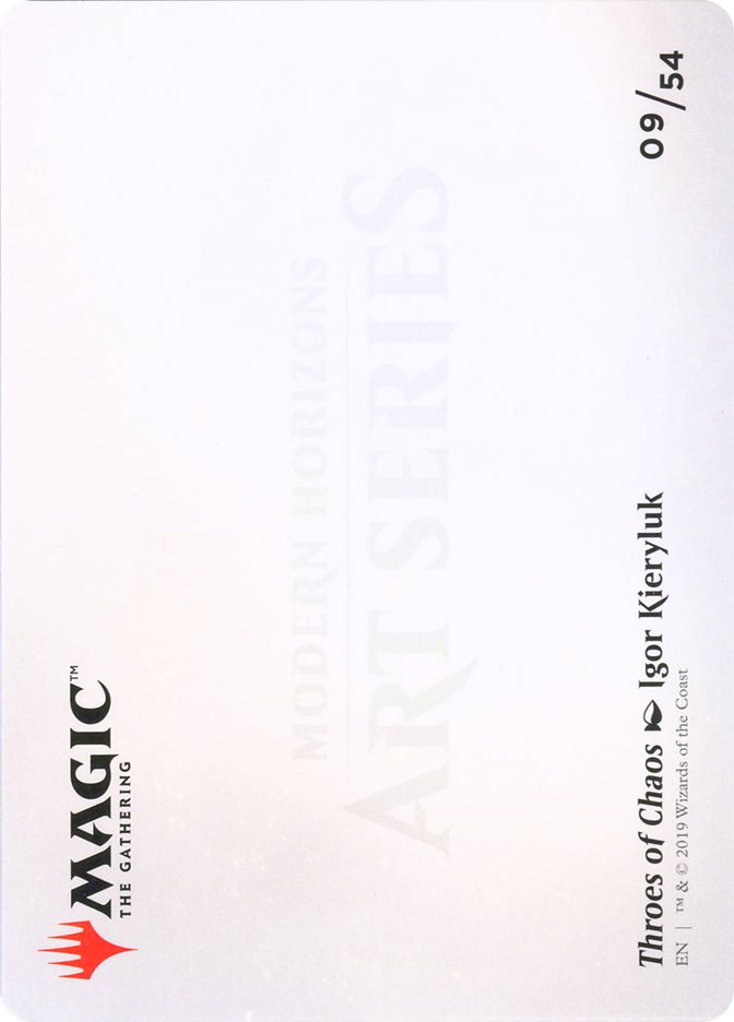 Throes of Chaos // Throes of Chaos [Modern Horizons Art Series] | Galaxy Games LLC