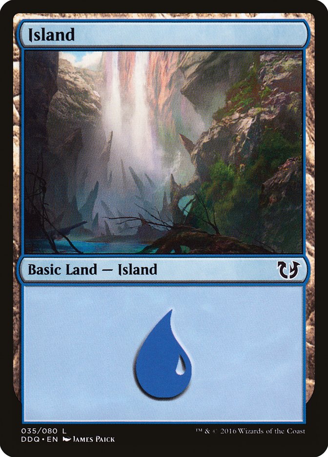 Island (35) [Duel Decks: Blessed vs. Cursed] | Galaxy Games LLC